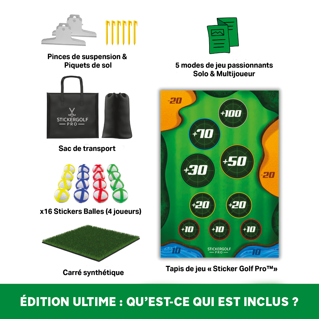 Sticker Golf Pro