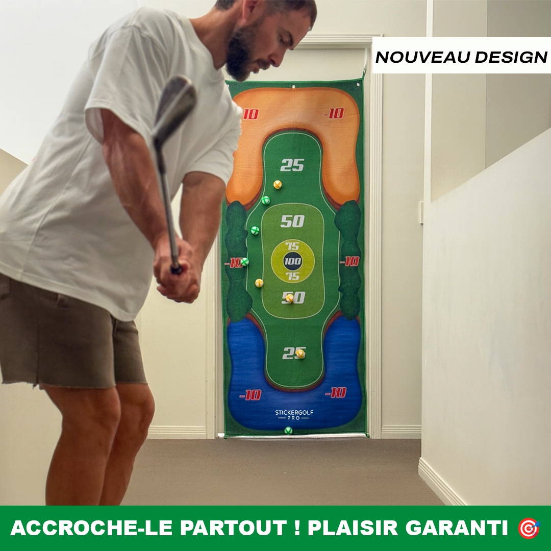 Sticker Golf Pro - Édition intérieur